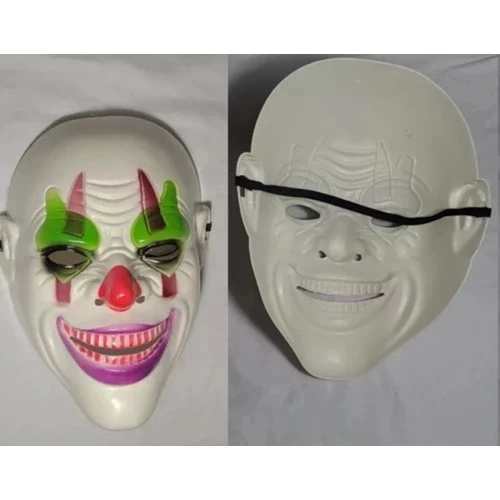 Psikopat Palyaço Temalı Joker Maskesi - Resim 5