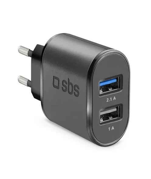 SBS 2xUSB-A Hızlı Seyahat Şarj Cihazı-Si ürün görseli 1