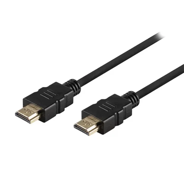 Valuelıne Ethernet Hdmi Connector Ile Yüksek Hızlı Hdmi Kablo Siyah,7.50 Metre ürün görseli 1