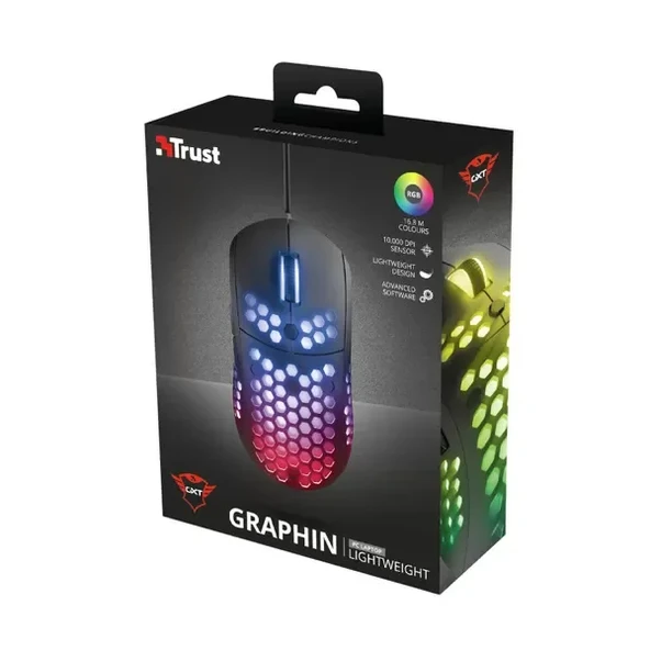 Trust 23758 Gxt 960 Graphin Ultralightweight Gaming Mouse - Resim 4