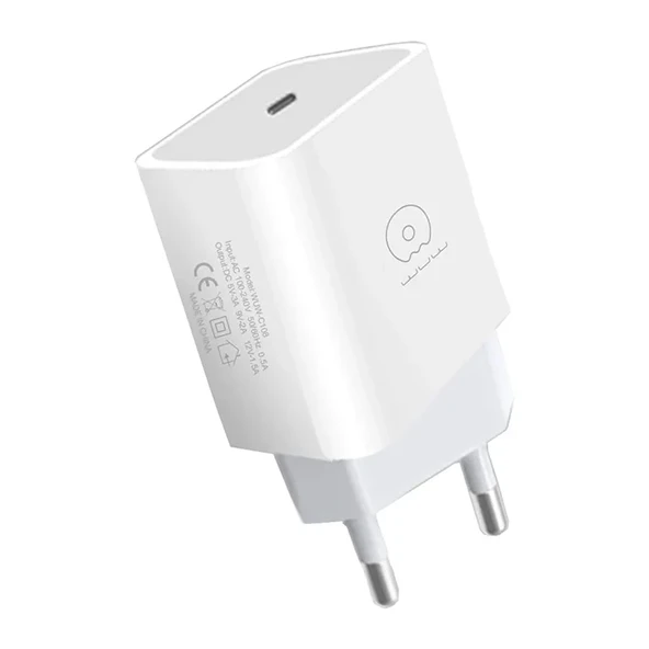 Wuw C108 18W Usb-C Hızlı Sarj Adaptör ürün görseli 1