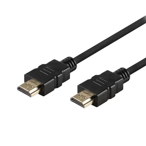 Valuelıne Ethernet Hdmi Connector Ile Yüksek Hızlı Hdmi Kablo Siyah,5.00 Metre ürün görseli 1