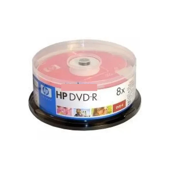 Hp Dvdr 4.7 Gb 8X 120 Min 25''Li Cake Box ürün görseli 1