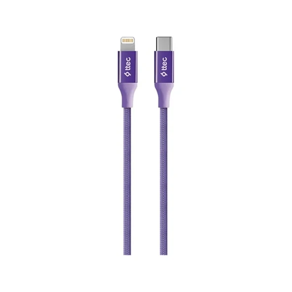 Ttec AlumiCable USB-C - Lightning Hızlı Şarj Kablosu 150cm 2DK41MR Mor ürün görseli 1