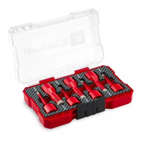 Einhell M-CASE 7 Parça Elmas Karot Matkap Ucu Seti 6-14 mm 49500400 ürün görseli 1