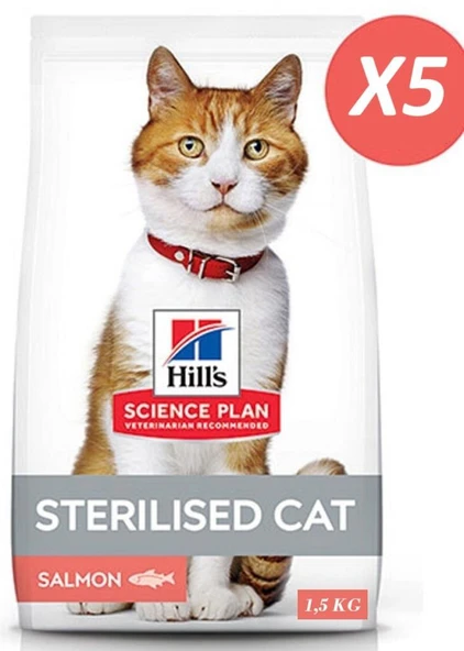 Hills S.P.Somonlu Kısırlaştırılmış Yetişkin Kedi Maması 7,5 Kg ürün görseli 1
