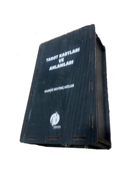 Tarot Kartları ve Anlamları 78 Adet Kart Ağaç Kutu Kapak ürün görseli 1