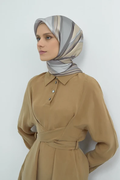 Armine Saf İpek Sura Eşarp-2026 İlkbahar-Yaz- 951400D ürün görseli 1