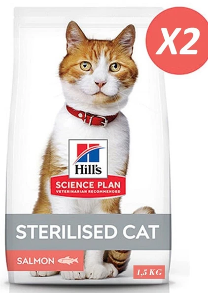 Hills S.P.Somonlu Kısırlaştırılmış Yetişkin Kedi Maması 3 Kg ürün görseli 1