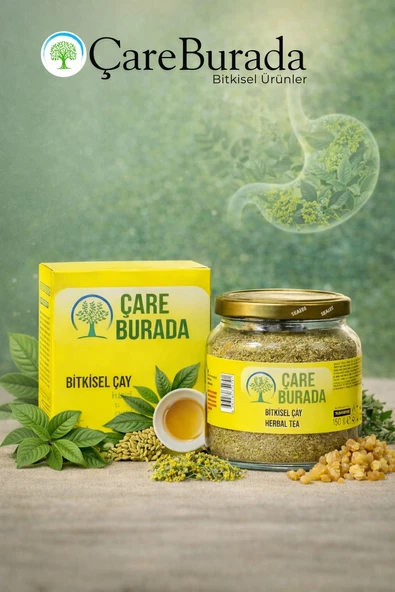 ÇareBurada Bitkisel Çay 150 g - Diyet ve Kilo Kontrol Sürecine Uygun ürün görseli 1