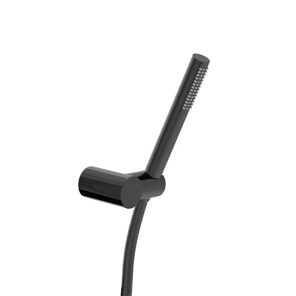VitrA 1F El Duşu Takımı Parlak Siyah A4554339 ürün görseli 1