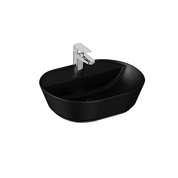 VitrA Geo Çanak Lavabo Oval 55x43 cm 7428B083-0041 ürün görseli 1