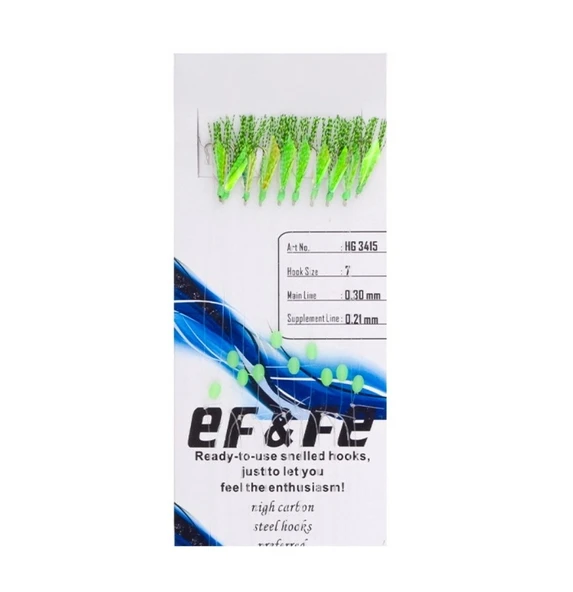 Effe HG3415 10'lu Sabiki Çapari No:9 Renk:3415 ürün görseli 1