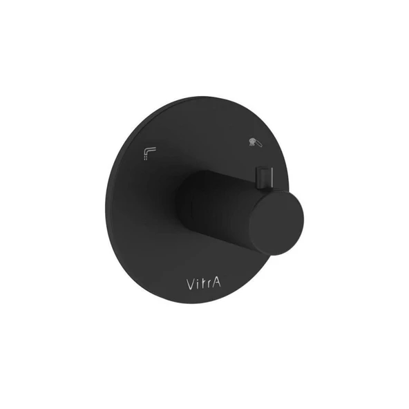 VitrA Origin Ankastre 2 Yollu Yönlendirici Mat Siyah A4285736WTC ürün görseli 1