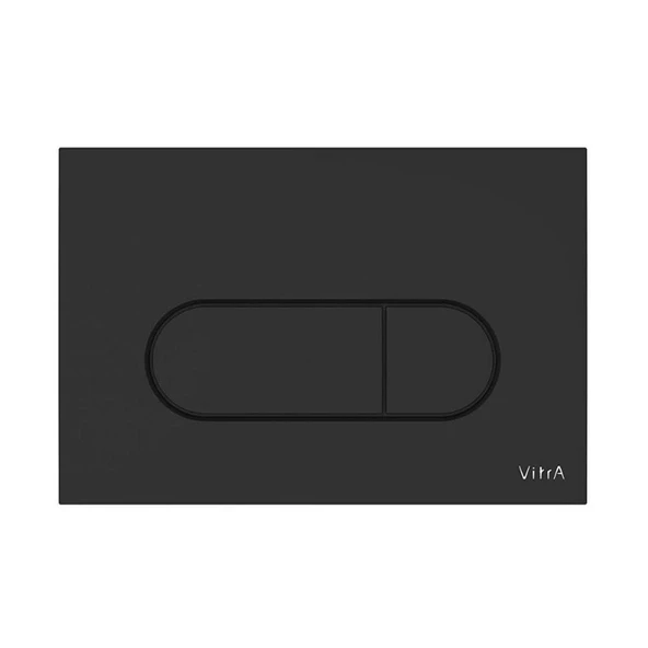 VitrA Root Round Kumanda Paneli Mat Siyah 740-2211 ürün görseli 1