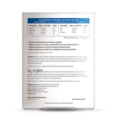 OSTEOCARE 30 TABLET - Resim 2