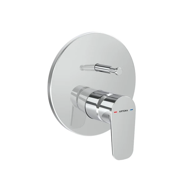 VitrA Flow Soft Ankastre Mekanik Banyo Bataryası A43198 ürün görseli 1