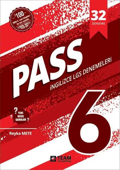 Pass 6 - 32 Adet Yeni Nesil Lgs Deneme Sınavı ürün görseli 1