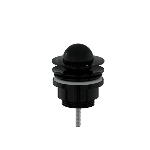 VitrA Liquid Lavabo Yuvarlak Süzgeci Sabit Parlak Siyah A4516939 ürün görseli 1