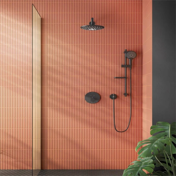 Artema Bliss 2F Duş Başlığı Mat Siyah A4574236 - Resim 3