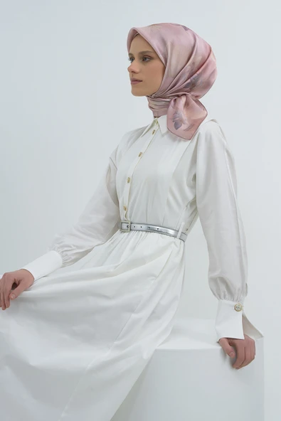 Armine Saf İpek Sura Eşarp-2026 İlkbahar-Yaz- 950500D ürün görseli 1
