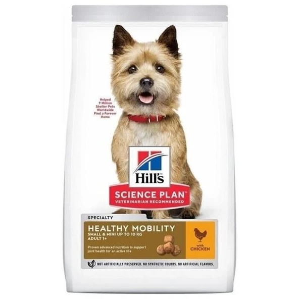 Hills SP Small & Mini Health & Mobility Tavuklu Yetişkin Köpek Maması 1,5 Kg ürün görseli 1