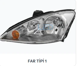 FEMEX Ford Focus 1.5 2001-2005 KISA FAR LED TİPİ 1 COSMO MİNİ ürün görseli 1