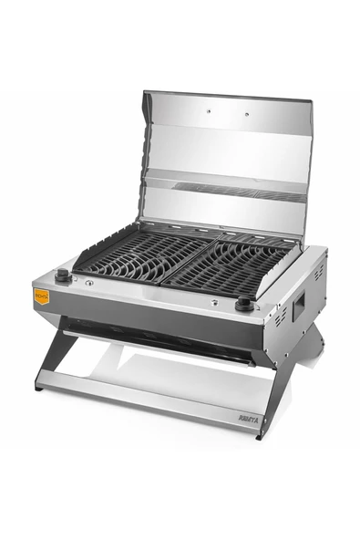 Elektrikli Profesyonel Döküm Maksi Barbekü ürün görseli 1