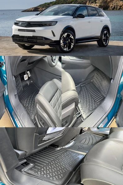 Rizline Opel Grandlan 2025 ve Sonrası 1.6 Plug İn Hybrid 3D Havuzlu Paspas ürün görseli 1