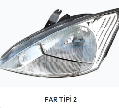 FEMEX Ford Focus 1.5 2001-2005 KISA UZUN FAR LED TİP 2 COSMO MİNİ ürün görseli 1