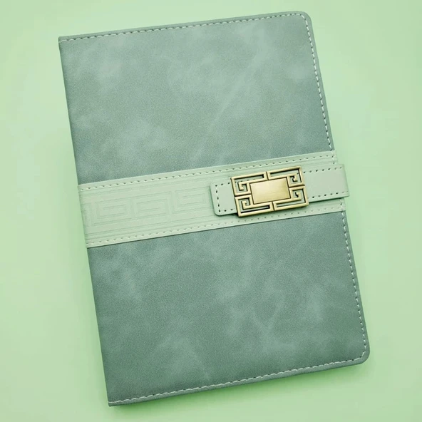 Tarihsiz Ajanda Defter Su Yeşili ürün görseli 1