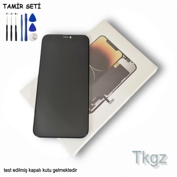 Tkgz iPhone 16 PRO MAX Lcd Ekran Dokunmatik SERVİCE Kaliteli LCD  + TAMİR SETİ ürün görseli 1
