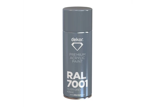 Hassan Dekor Sprey Boya Gümüş 400 Ml - 668 ürün görseli 1