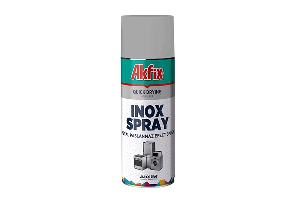 Akfix Sprey Boya İnox Çelik Efekt Sp423215 ürün görseli 1