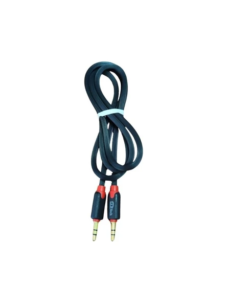 Glrtech 3.5 mm Stereo Aux Kablosu Erkek - Erkek 1 Metre Gold Uçlu ürün görseli 1