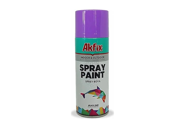 Akfix Sprey Boya Mor 400Ml Sp423061 ürün görseli 1