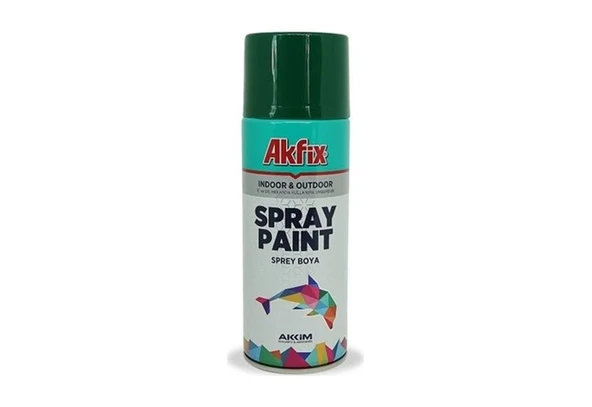 Akfix Sprey Boya Parlak Yeşil 400Ml Sp423185 ürün görseli 1
