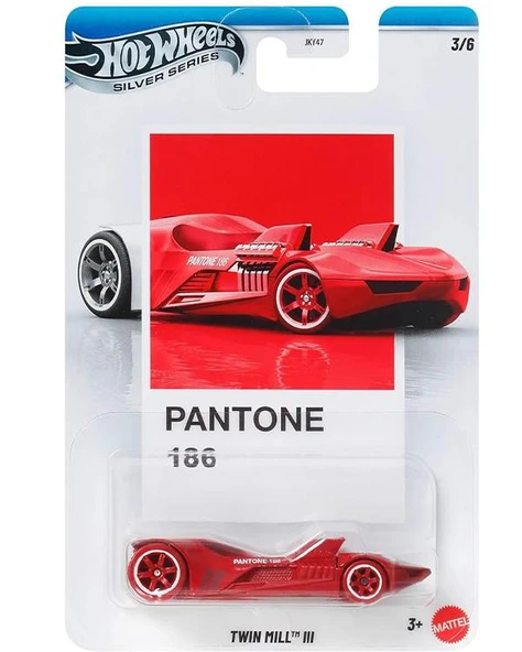 Hot Wheels Silver Series Twin Mill III Pantone 186 JKY51 ürün görseli 1