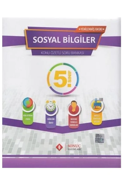 Sonuç 5.Sınıf Sosyal Bilimler Konu Özetli Soru Bankası ürün görseli 1