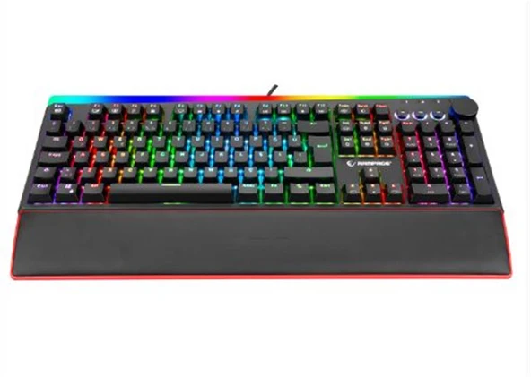 Rampage KB-R97 X-TRACER Siyah  RGB Aydınlatmalı Red SwitchGaming Oyuncu Mekanik Klavye ürün görseli 1