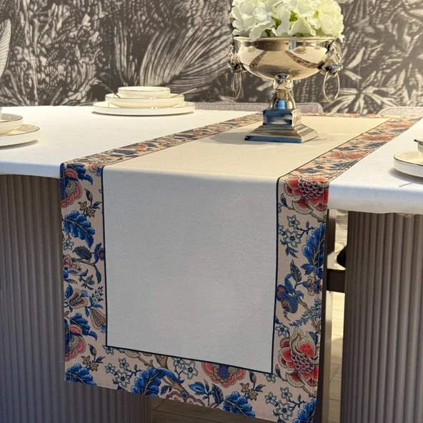 Keten Rüya Desen Runner 40x140 Cm ürün görseli 1