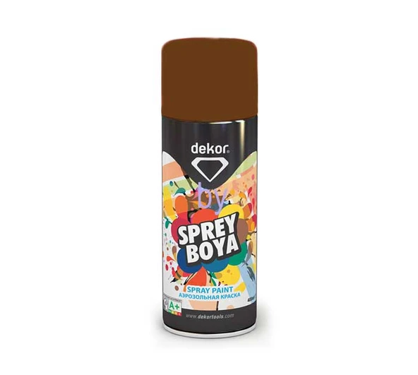 Hassan Dekor Sprey Boya Açık Kahve 400 Ml - 664 ürün görseli 1