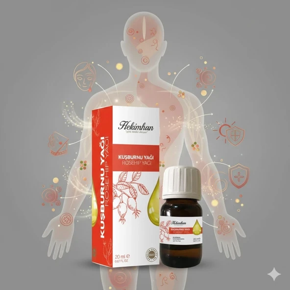 Hekimhan Kuşburnu Yağı 20 Ml ürün görseli 1