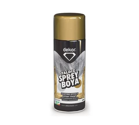 Hassan Dekor Sprey Boya Altın Yaldız 400 Ml - 669 ürün görseli 1