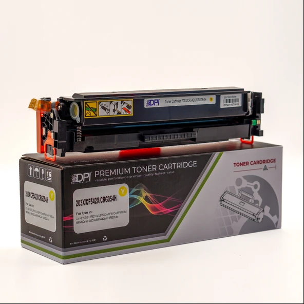 HP 203X-CF542X  Muadil Toner ( Y ) ürün görseli 1
