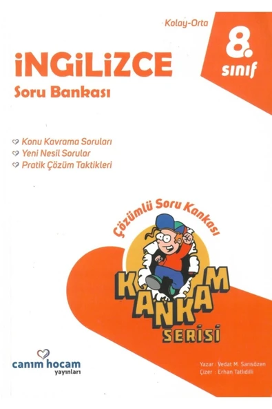 8.Sınıf İngilizce Soru Bankası Canım Hocam ürün görseli 1