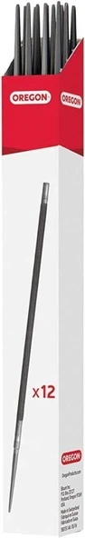Oregon Yuvarlak Eğe 3/16 4,8 mm Testere Zincirleri için 12'li Paket ürün görseli 1