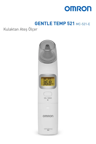 Omron Gentle Temp 521 Kulaktan Ateş Ölçer - Resim 2