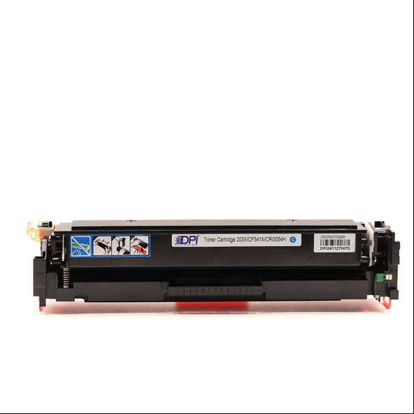 HP 203X-CF541X Muadil Toner ( C ) - Resim 2
