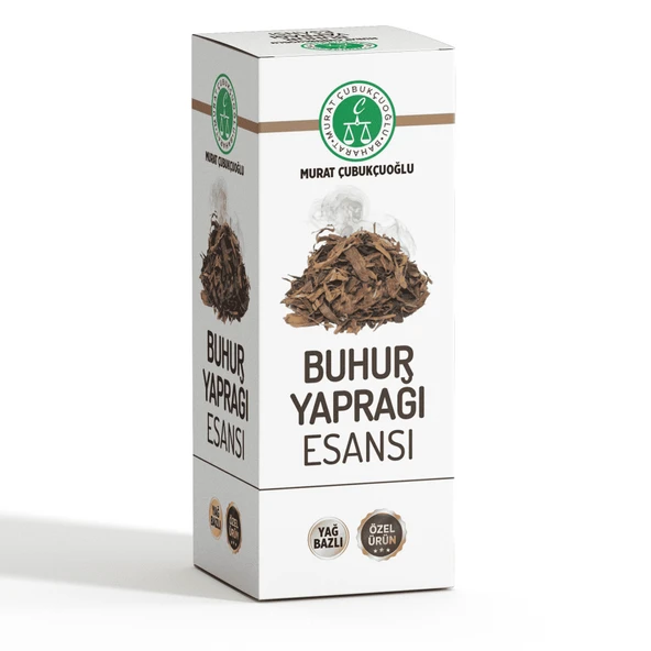 Murat Çubukçuğlu Baharat Buhur Yaprağı Esansı 10cc ürün görseli 1